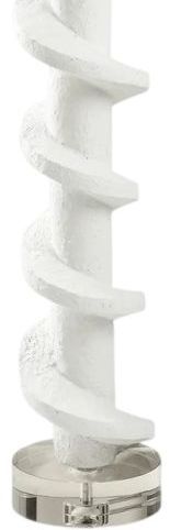 Harp & Finial® Rudnick White Floor Lamp-1