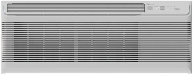 GE Zoneline® 15,000 BTU's Gray White Heat Pump Air Conditioner-0