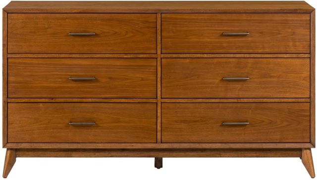 Liberty Furniture Century Modern Satin Walnut Dresser-1