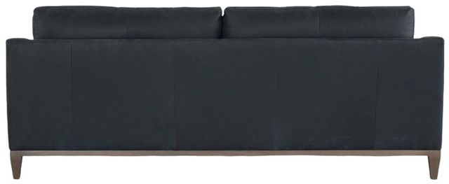 Bassett® Furniture Sanford BenchMade Nubuck Navy Leather Sofa-3