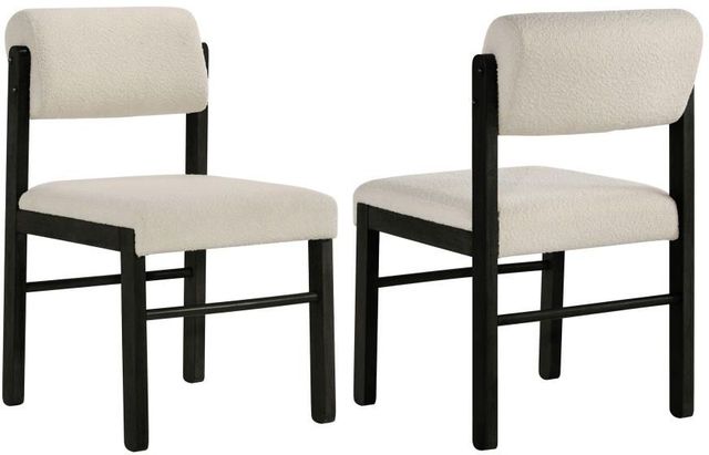 Coaster® Kehoe 2-Piece Black/Cream Dining Side Chair Set-0