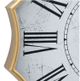 A & B Home Gold Trim Vintage Roman Wall Clock-4