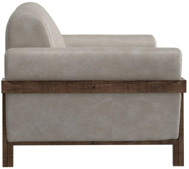 International Furniture Direct Loft Ivory/Brown Loveseat-2