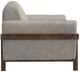 International Furniture Direct Loft Ivory/Brown Loveseat-2