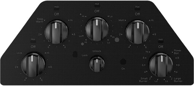 GE® 36" Black Electric Cooktop-3