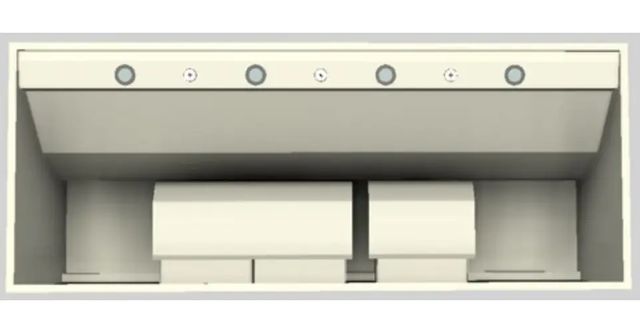 Vent-A-Hood® 60" Biscuit Wall Mounted Range Hood-3