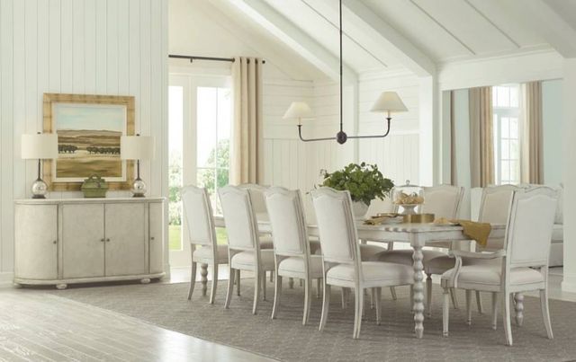American Drew® Cambric Batiste Creme Rectangular Dining Table-1