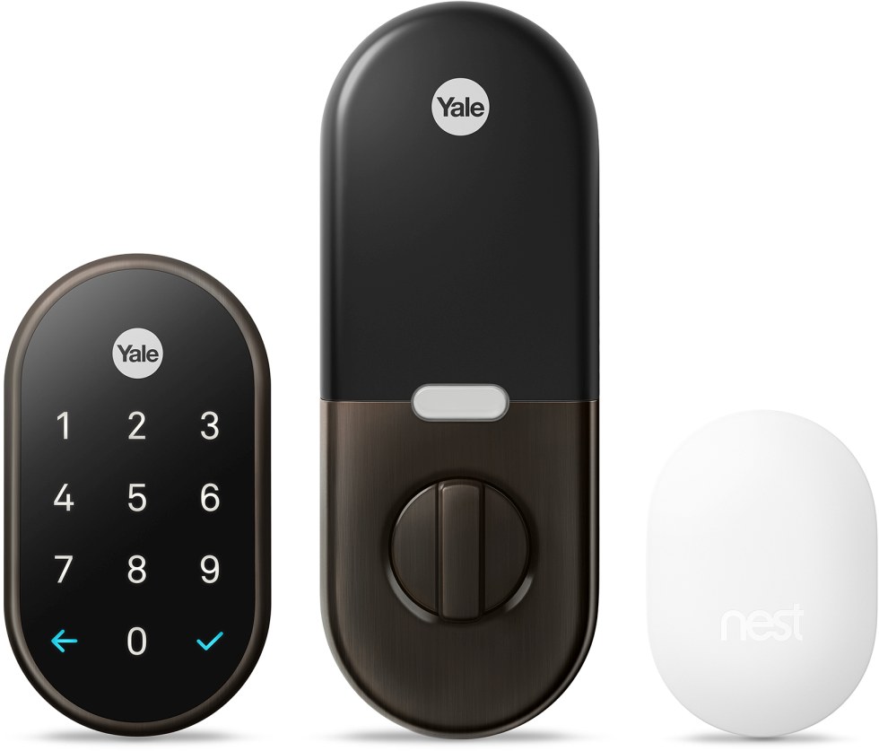 Nest x Yale Lock Oil Rubbed Bronze with Google Nest Connect