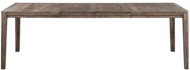 Bassett® Furniture Origins Dandridge Fog Rectangle Dining Table with 1 Leaf-2