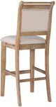 Linon Emerson Natural Upholstered Bar Stool-5