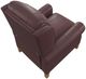 Best® Home Furnishings Customizable Joanna Leather Power Tilt Headrest High Leg Recliner with Honey Birch Legs-4