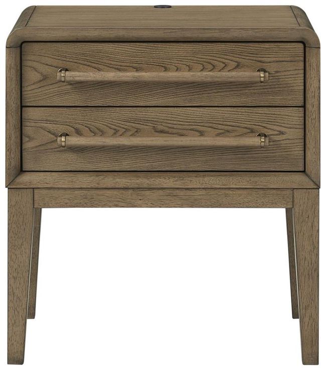 Bernards Elure Latte Small Youth Nightstand-2