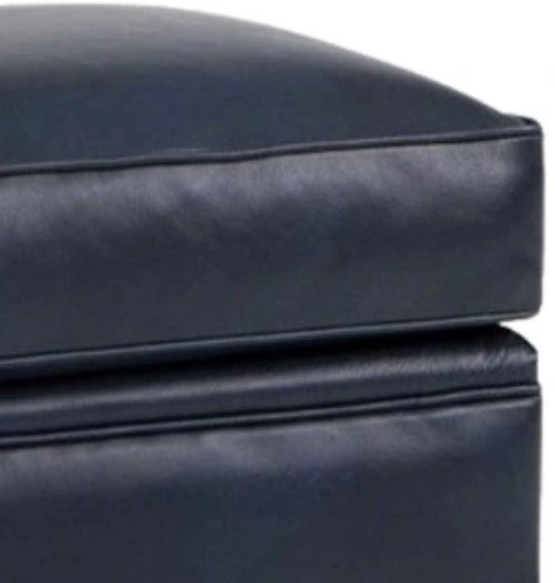 Smith Brothers Customizable 225 Leather Ottoman-1