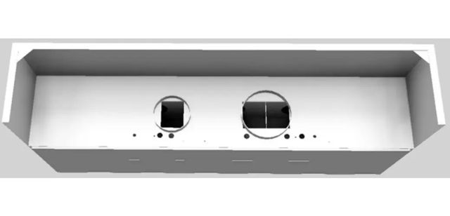 Vent-A-Hood® 60" White Wall Mounted Range Hood-2