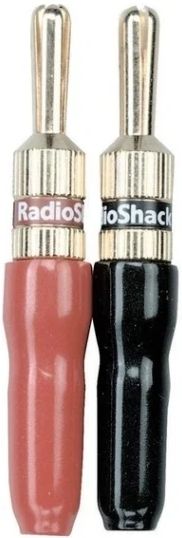 RadioShack Gold Series Banana Plug (2-Pack)-0