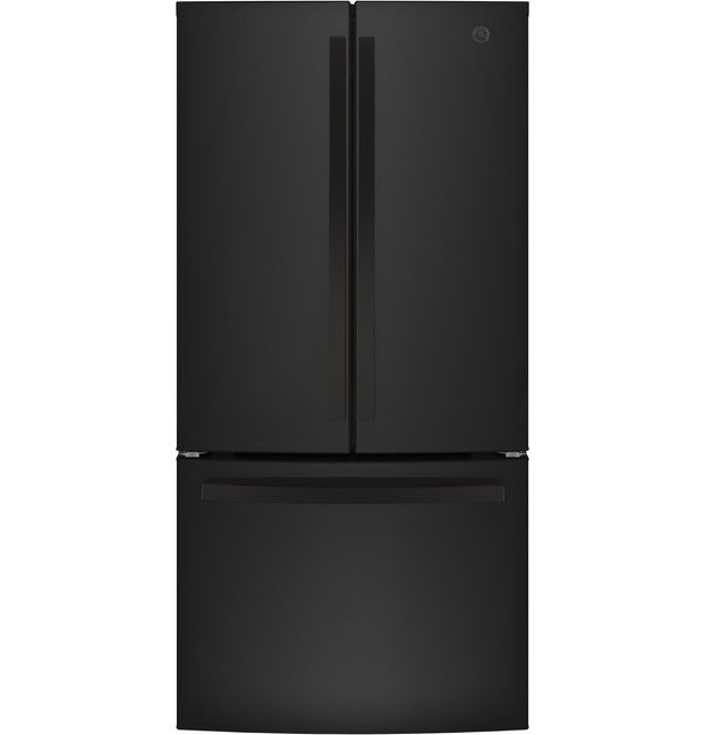 GE® Series 33" 24.7 Cu. Ft. Black French Door Refrigerator with Internal Water Dispenser-0
