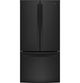 GE® Series 33" 24.7 Cu. Ft. Black French Door Refrigerator-0