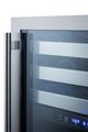Summit® 24" Stainless Steel Wine Cooler-3