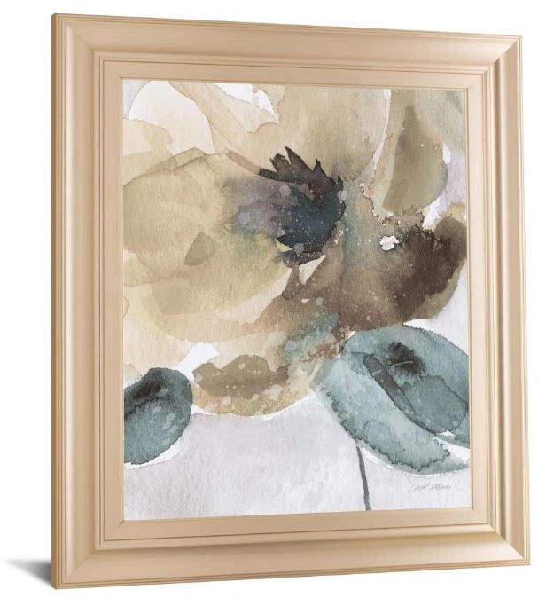 Classy Art Watercolor Poppy II by Carol Robinson Framed Print Wall Art-1