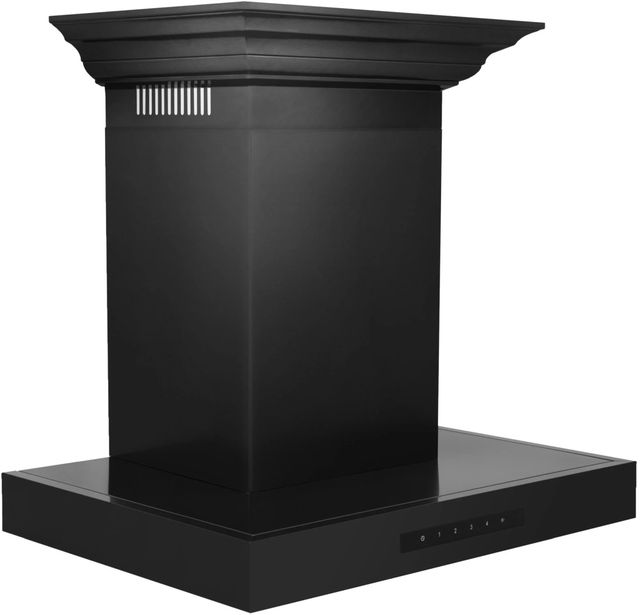 ZLINE 30" Black Stainless Steel Wall Mounted Range Hood-2