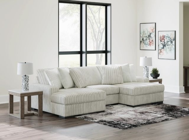 Signature Design by Ashley® Stupendous 3-Piece Alloy U-Shape Sectional and Chaise-1