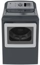 GE® 7.4 Cu. Ft. Diamond Gray Front Load Electric Dryer-0