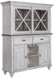 Liberty Furniture Ocean Isle Antique White/Weathered Pine Hutch and Buffet-2