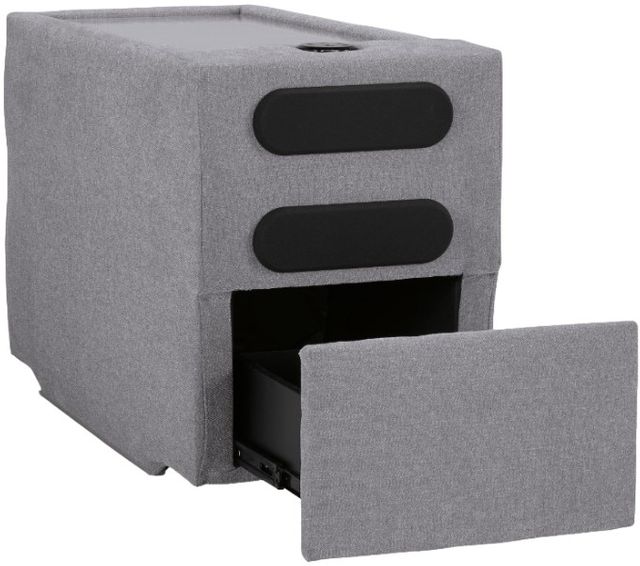 Signature Design by Ashley® Modmax 6-Piece Granite Right-Arm Facing Sectional with Audio Console and Chaise-3