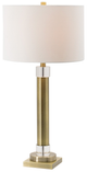 A & B Home Gold/White Table Lamp-1