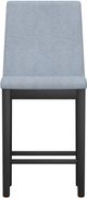 Emerald Home Madison Black/Gray Counter Gathering Stool-3