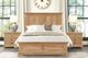 Furniture of America® McHenry Natural Oak Twin Panel Bed-2