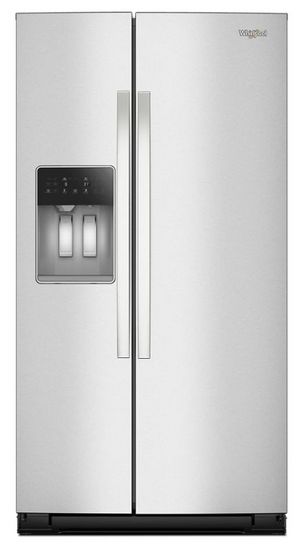 Whirlpool® 36 in. 20.9 Cu. Ft. Fingerprint Resistant Stainless Steel Counter Depth Side-by-Side Refrigerator