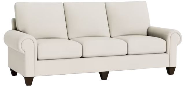 Bassett® Furniture Customizable Benchmade Premier Large Panel Arm Sofa-0