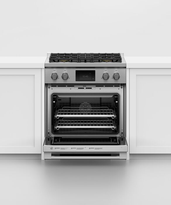 Fisher & Paykel Series 9 30" Stainless Steel Pro Style Induction Range-4