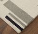 Feizy 8903F Maguire Ivory/Black 5'x8' Area Rug-2
