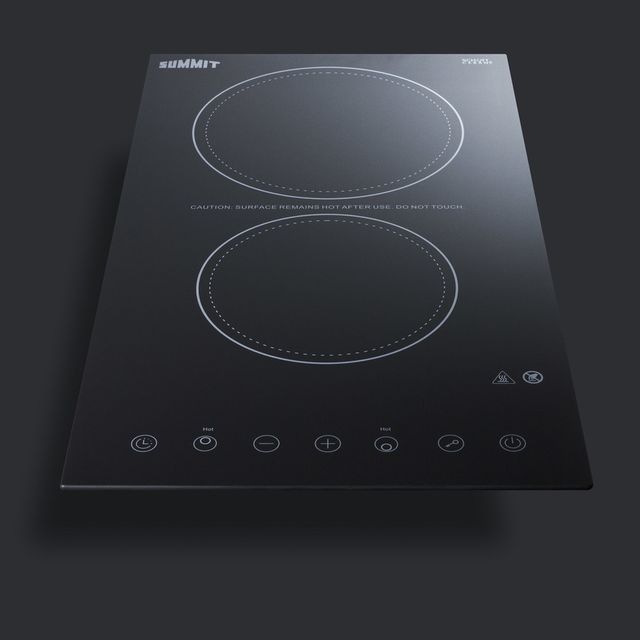 Summit® 12" Black Electric Cooktop-4