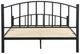 Weekender™ Obray Black King Platform Bed-3