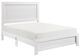 Mazin Furniture Corbin White Full Panel Bed-0