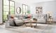 Drew & Jonathan Home Belvedere Grey 6pc Power Reclining Sectional-2