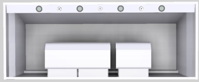 Vent-A-Hood® Designer Series 60" White Wall Mounted Range Hood-2