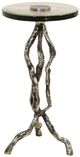 Stylecraft Natural Twig Glass Top Side Table-0