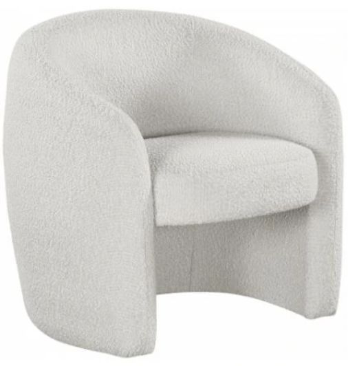 Meridian Furniture Acadia Cream Accent Chair-0