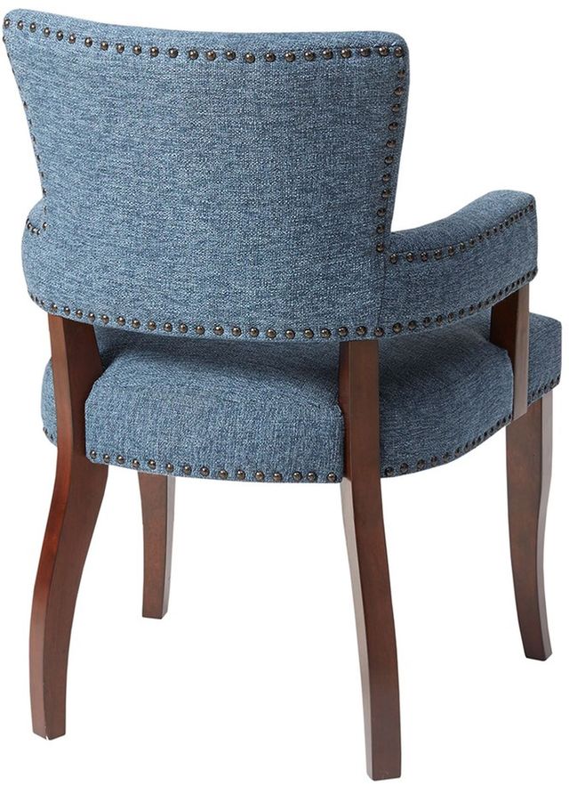 Olliix by Madison Park Blue Dawson Arm Dining Chair-3