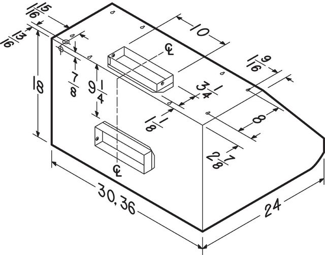 Broan Elite E60000 Series 30" Stainless Steel Wall Ventilation-4