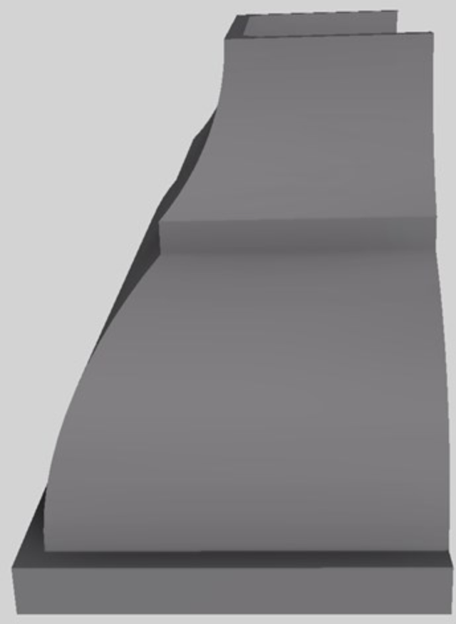 Vent-A-Hood® Designer Series 42" Gunsmoke Wall Mounted Range Hood-1