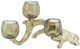 A & B Home Gold Multi Votive Holder-2