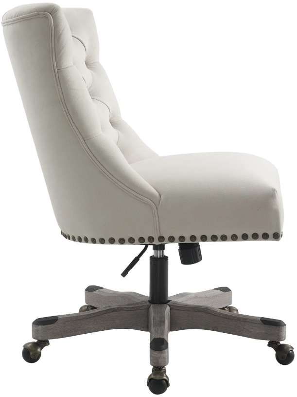 Linon Della Natural Office Chair-4