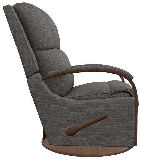 La-Z-Boy® Harbor Town Iron Manual Gliding Recliner-2