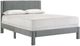 Crown Mark Lucia Light Gray Queen Platform Bed-0