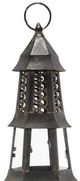A & B Home Black Metal Lantern-1